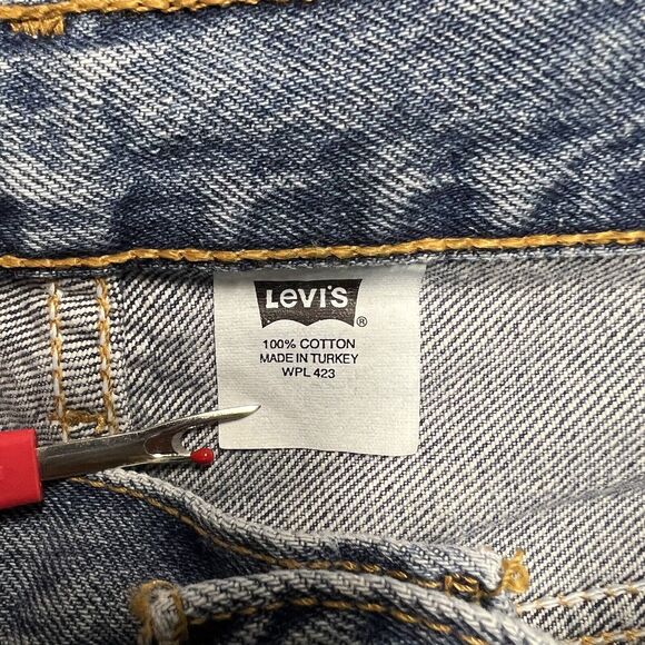Vintage Levi's 501 Jeans Men's 38x32 Blue Original Fit Button Fly 2000 New NWT - Picture 3 of 12